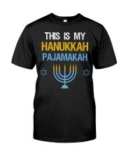 This Is My Hanukkah Pajamakah Classic T-Shirt front