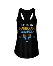 This Is My Hanukkah Pajamakah Ladies Flowy Tank tile