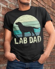 labrador retriever Lab Dad Classic T-Shirt apparel-classic-tshirt-lifestyle-26