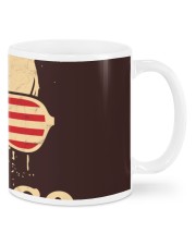 Let's Go Brandon Skull American Flag Mugs tile