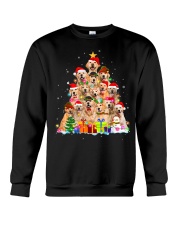 Christmas Pajama Golden Retriever Crewneck Sweatshirt tile