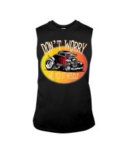 Hot Rod Coupe Welder Humor Sleeveless Tee tile