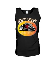 Hot Rod Coupe Welder Humor Unisex Tank tile