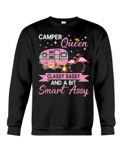 Camper Queen Classy Sassy Smart Assy Crewneck Sweatshirt tile