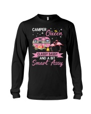 Camper Queen Classy Sassy Smart Assy Long Sleeve Tee tile