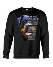 Rottweiler Soul I Love Crewneck Sweatshirt tile
