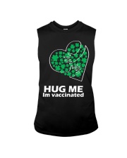 St Patricks Day Hug Me I'm Vaccinated Sleeveless Tee tile
