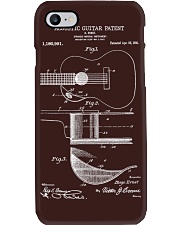 Acoustic Guitar Patent Print 1916 - Vintage Patent Music Art T-Shirt Phone Case tile