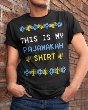 This is My Pajamakah Shirt Classic T-Shirt apparel-classic-tshirt-lifestyle-26