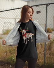 Santa Labrador retriever reindeer Classic T-Shirt apparel-classic-tshirt-lifestyle-07