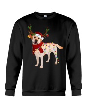 Santa Labrador retriever reindeer Crewneck Sweatshirt tile