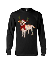 Santa Labrador retriever reindeer Long Sleeve Tee tile