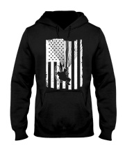 Paraglider USA American Flag Hooded Sweatshirt tile
