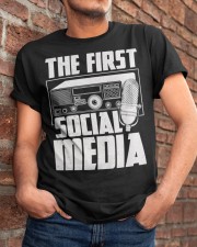 The First Social Media Classic T-Shirt apparel-classic-tshirt-lifestyle-26