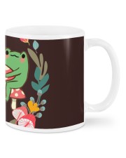 Frogs Drinking Tea Mushroom Mugs tile