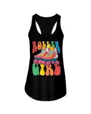 Roller Girl Vintage 70s Ladies Flowy Tank tile