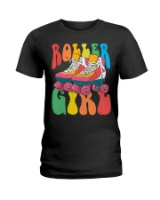 Roller Girl Vintage 70s Ladies T-Shirt tile