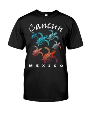 CANCUN MEXICO Sea Turtles Beach Classic T-Shirt front