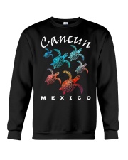 CANCUN MEXICO Sea Turtles Beach Crewneck Sweatshirt tile