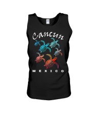CANCUN MEXICO Sea Turtles Beach Unisex Tank tile
