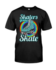 Retro Skaters Gonna Skate Roller Classic T-Shirt front