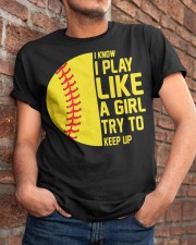 Softball Lovers Classic T-Shirt apparel-classic-tshirt-lifestyle-26