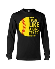 Softball Lovers Long Sleeve Tee tile