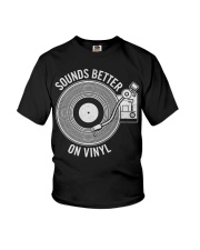 Sounds Better on Vinyl Youth T-Shirt tile