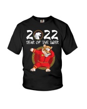 Happy Chinese New Year 2022 Year Of The Tiger Youth T-Shirt tile