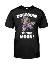 Dogecoin Funny Classic T-Shirt front
