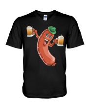 Oktoberfest Sausage V-Neck T-Shirt tile