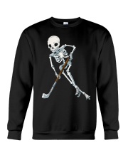 Skeleton Ice Hockey Crewneck Sweatshirt tile