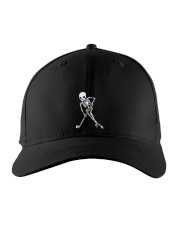Skeleton Ice Hockey Embroidered Hat tile