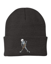Skeleton Ice Hockey Knit Beanie tile