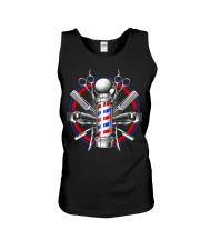 Barber 23 Unisex Tank tile
