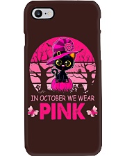 In October We Wear Pink Cute Cat Phone Case tile