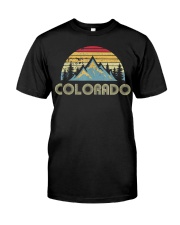 Skiing 9 Classic T-Shirt front