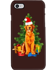 Golden Retriever Christmas Pajama Phone Case tile