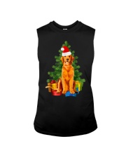 Golden Retriever Christmas Pajama Sleeveless Tee tile