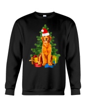 Golden Retriever Christmas Pajama Crewneck Sweatshirt tile
