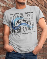 Dog Agility Training Phrases Classic T-Shirt apparel-classic-tshirt-lifestyle-26