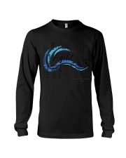Dog Agility Training Phrases Long Sleeve Tee tile