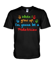 Pediatric Nurse 16 V-Neck T-Shirt tile