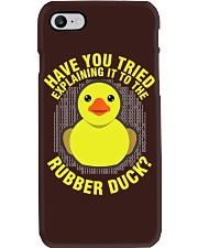 Programming Rubber Duck for Debug Phone Case tile