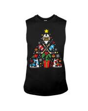 Ice Hockey Christmas Sleeveless Tee tile