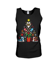 Ice Hockey Christmas Unisex Tank tile