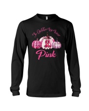 Breast Cancer Awareness Pumpkin Long Sleeve Tee tile