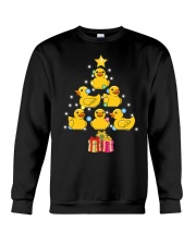 Rubber Duck Christmas Tree Crewneck Sweatshirt tile