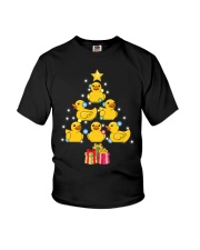 Rubber Duck Christmas Tree Youth T-Shirt tile