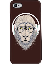 Dj lion Headphones Phone Case tile